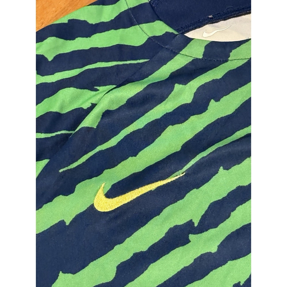 Nike Dri-Fit Brazil‎ National Team 2022/23 Pre-Match Jersey Shirt Youth XL - Picture 5 of 11